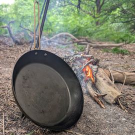 GSI Outdoors Carbon Steel 8 Inch Folding Frypan